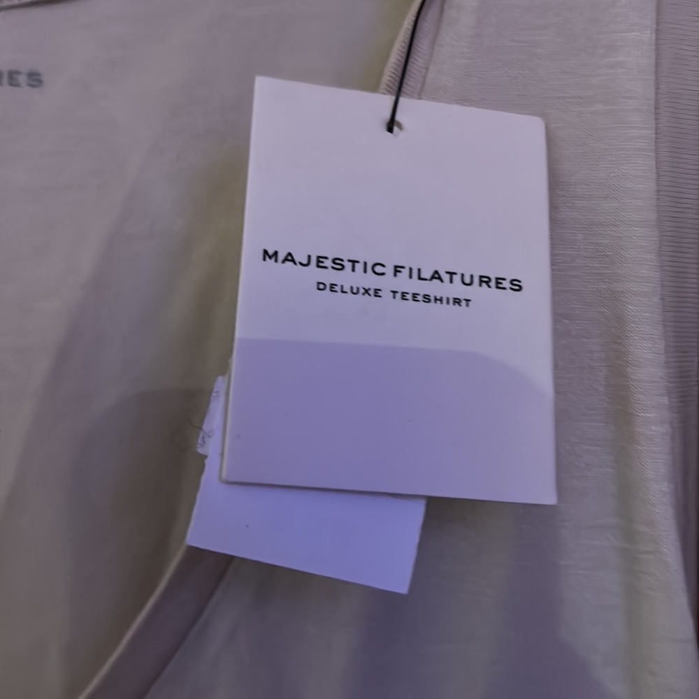 Majestic sleeveless neck slinky tee - Picture 7 of 8